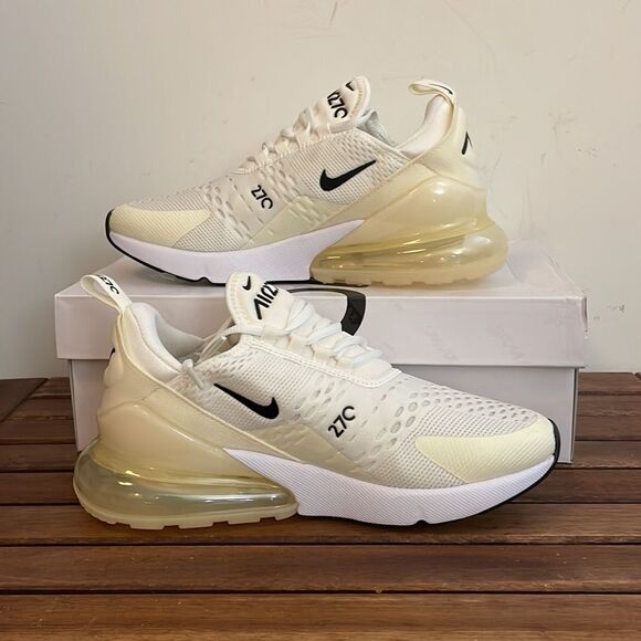 Nike Air Max 270 Sail/Coconut Milk USA Women Size 7.5/UK 5/EU 38.5(AH6789-124) - Picture 2 of 11